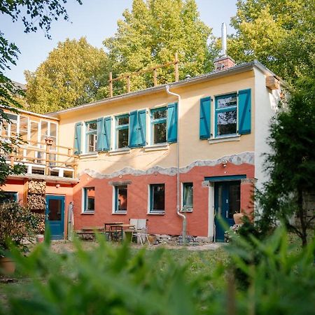 The Upholstery Tinyhouse Deluxe Eco Chalet Kreativ Citynah Chemnitz Exterior photo