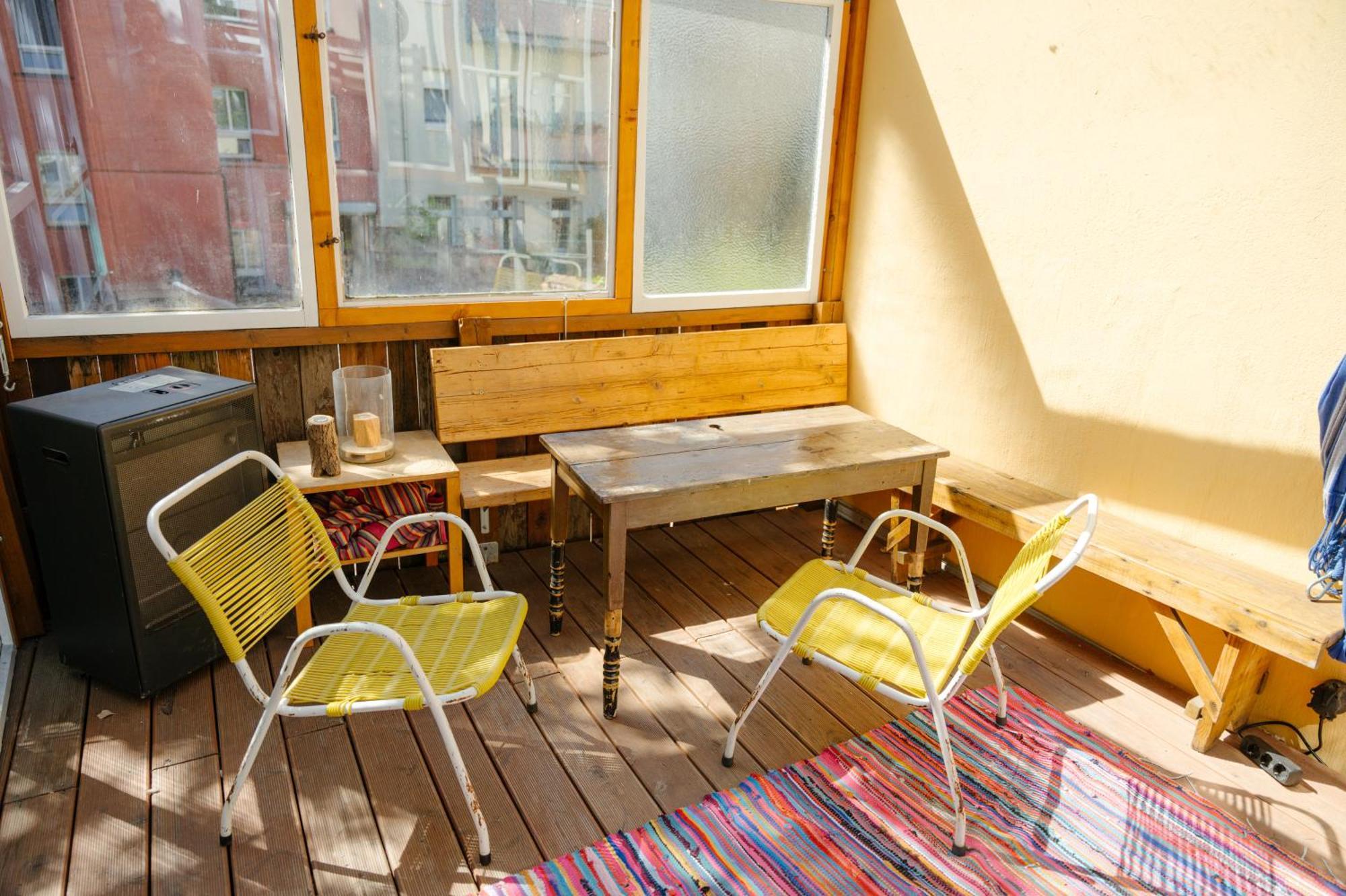The Upholstery Tinyhouse Deluxe Eco Chalet Kreativ Citynah Chemnitz Exterior photo